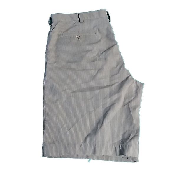 Mens Nike Dri-Fit Khaki Beige Pin Stripped Golf Shorts Casual Size 38 Inseam 11" - Picture 6 of 6